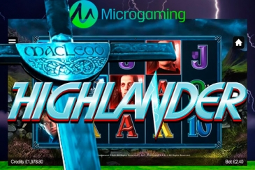 Новый игровой автомат Highlander от Microgaming будет выпущен 6 декабря